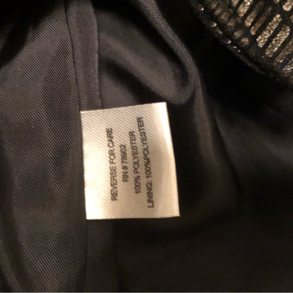 NWOT ELCC velveteen snakeskin vest with shimmer - Picture 4 of 5